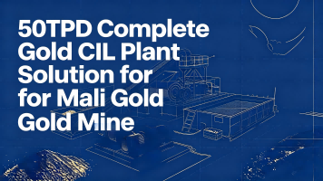 50TPD Полноценное решение для завода по переработке золота CIL для золотодобывающего предприятия в Мали